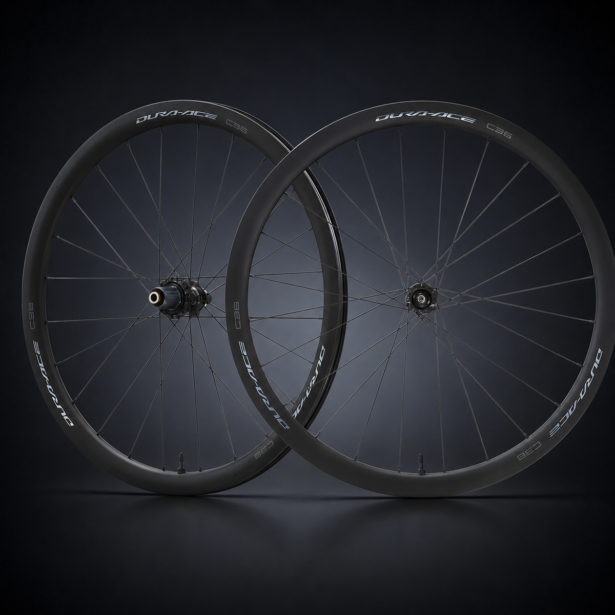 SHIMANODURA-ACE WH-R9200-C36 CARBON ROAD WHEEL SET