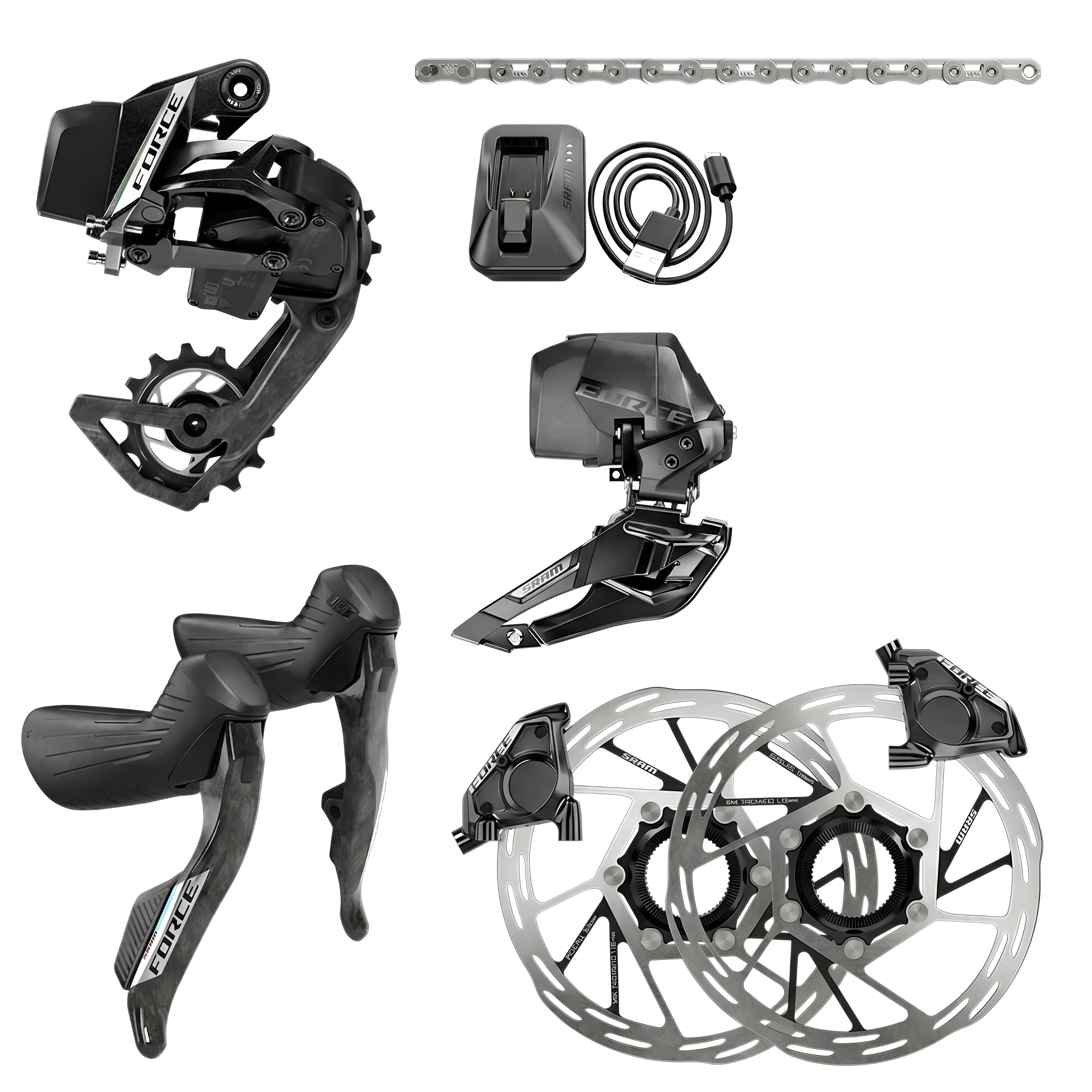 SRAM Force AXS 2X Groupset E1 Groupset