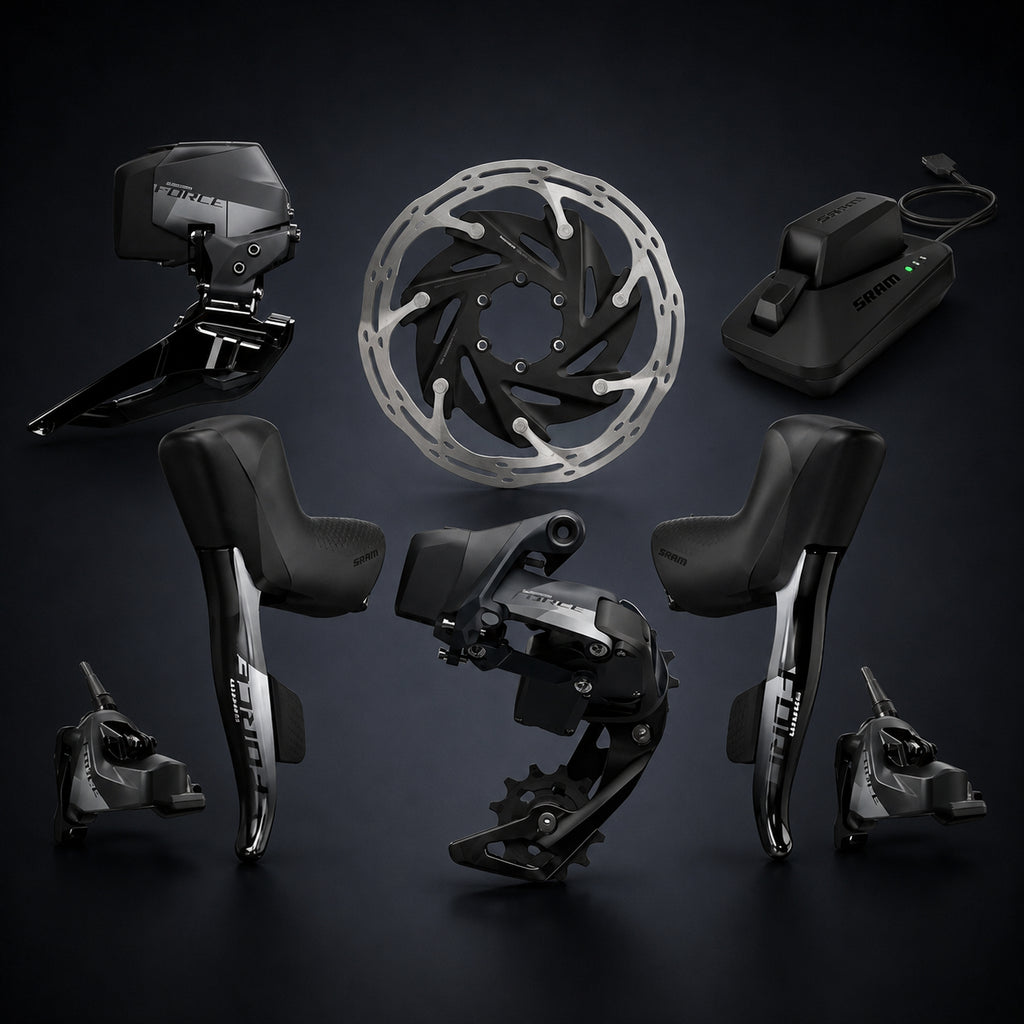 SRAM Force Etap AXS 2X12Speed Center lock Rotors Flat Mount
