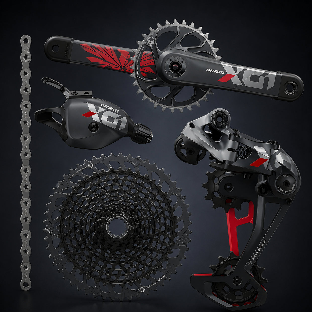 SRAM X01 Eagle 12-speed MTB groupset