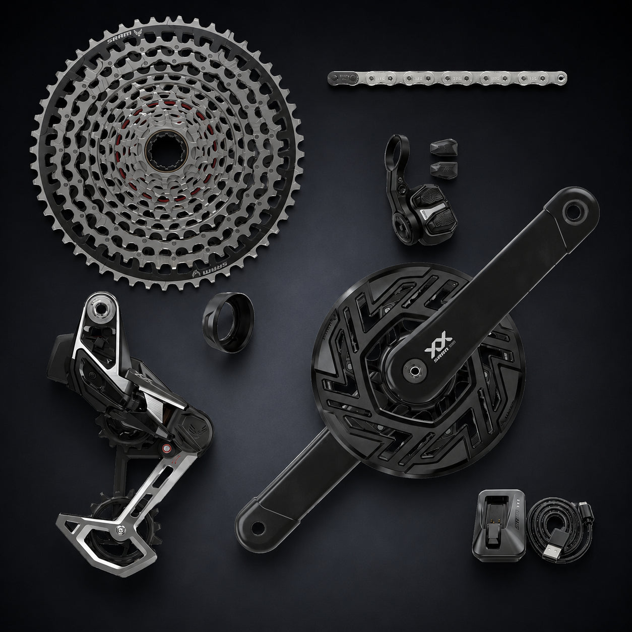 SRAM XX Eagle AXS Groupset Black