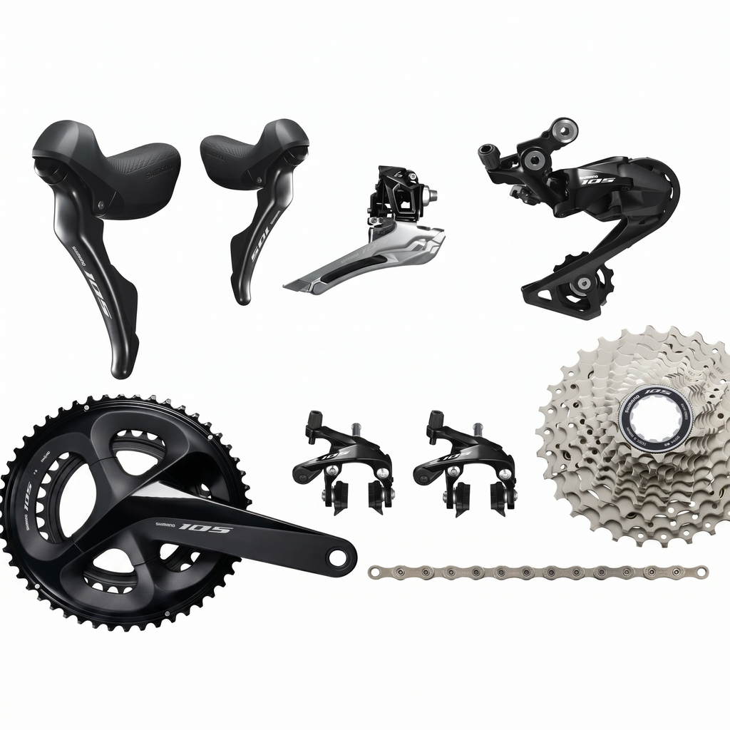 Shimano 105 R7000 2x11 Rim Brake Groupset - 50/34T, 11-28T