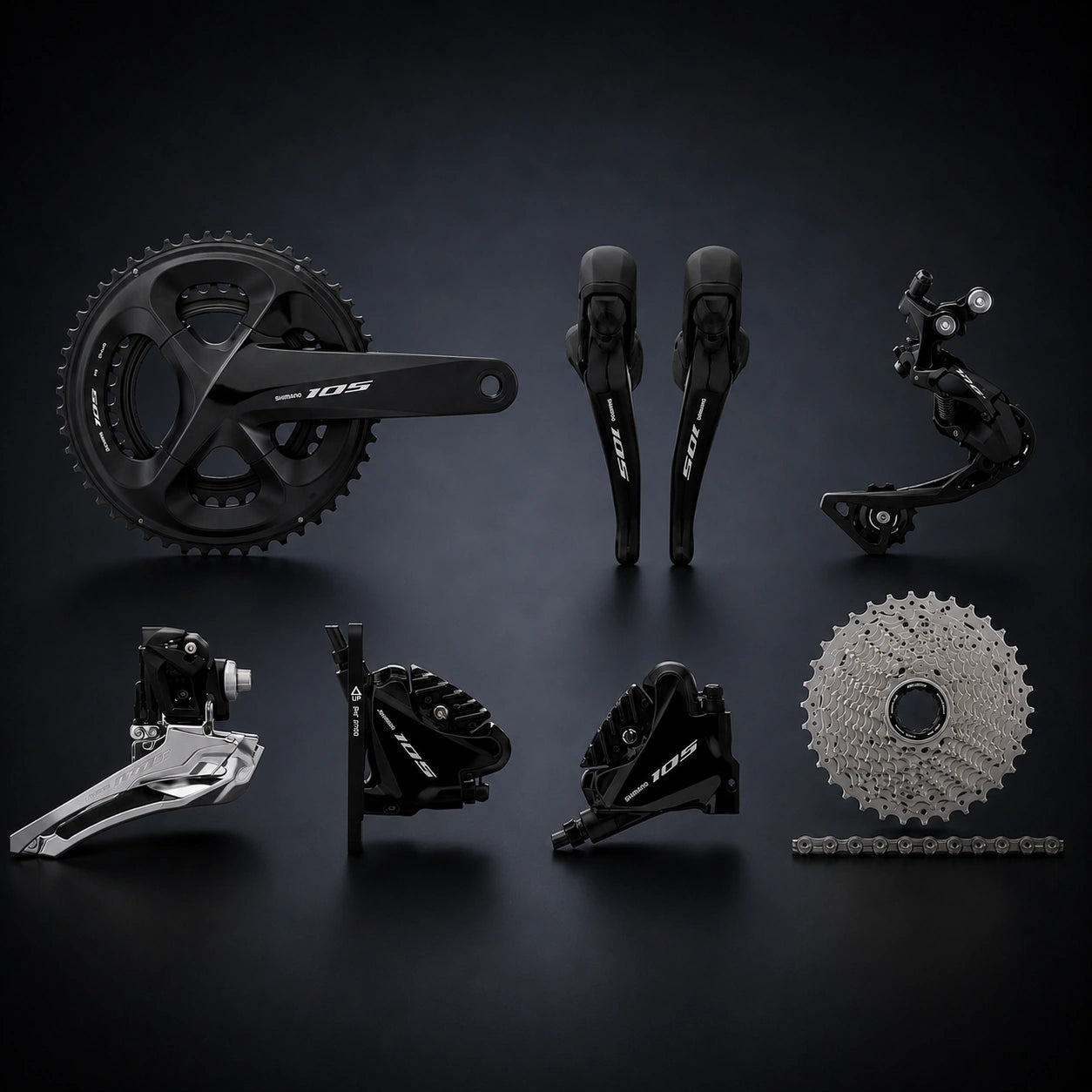 Shimano 105 R7020 2x11 Disk Brake Groupset