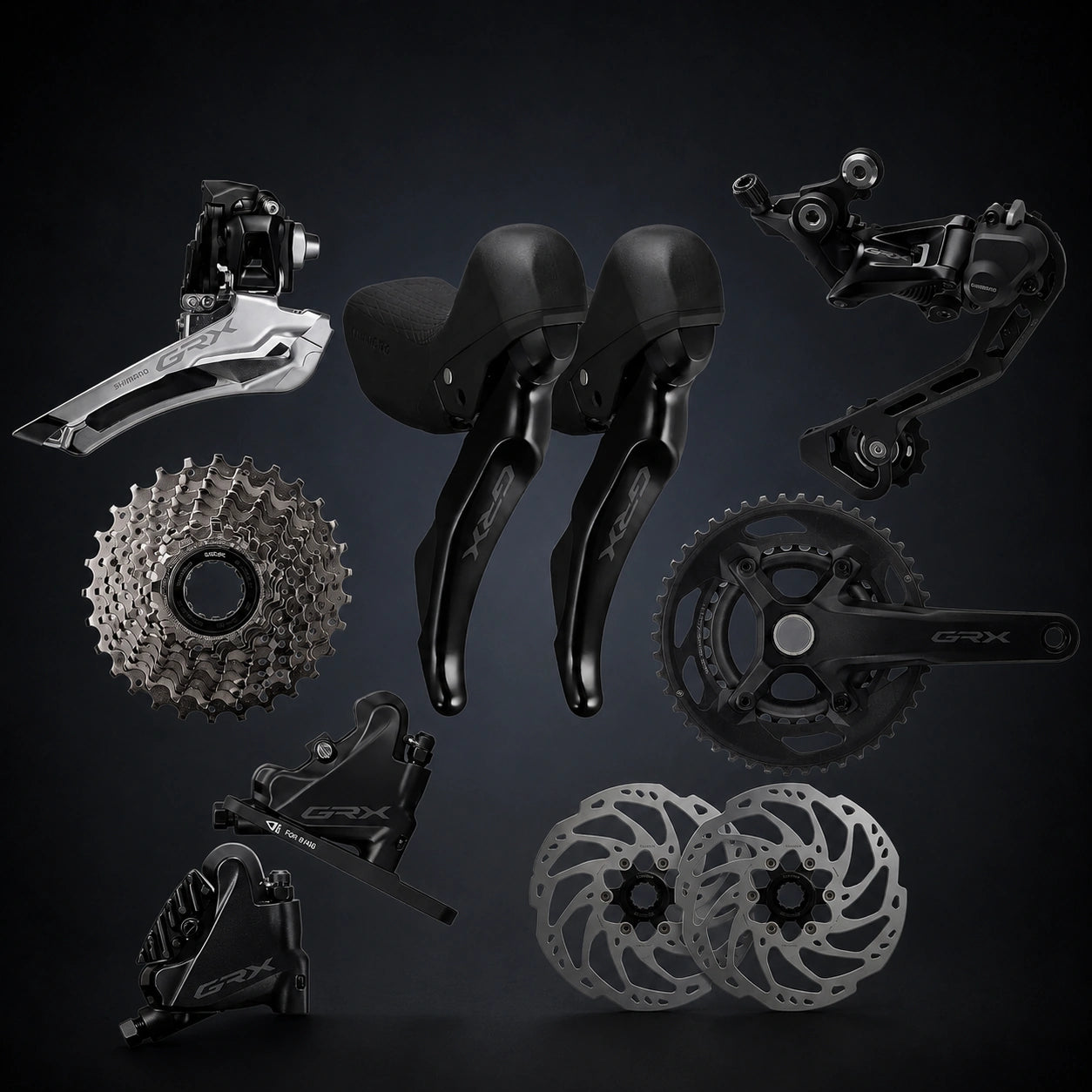 Shimano GRX R810 2x11speed Hydraulic Groupset