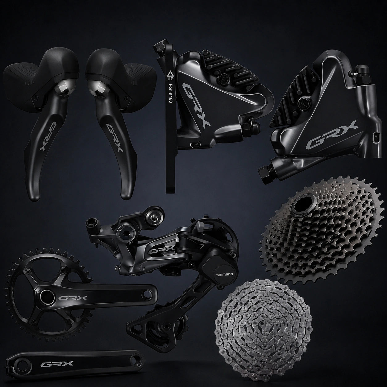 Shimano GRX RX810 1x11 speed Hydraulic Groupset