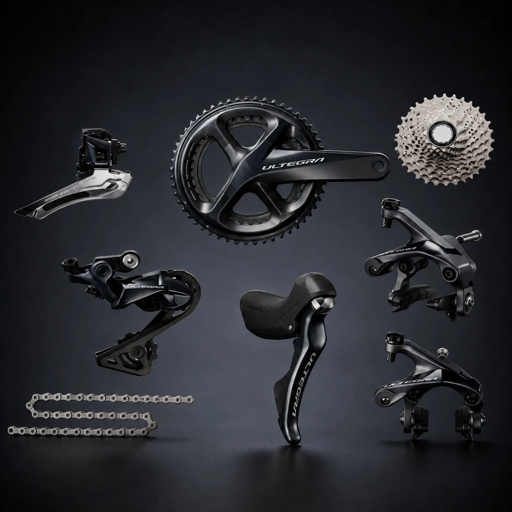 Shimano Ultegra R8000 2x11 Rim Brake Groupset - 50/34T, 11-28T