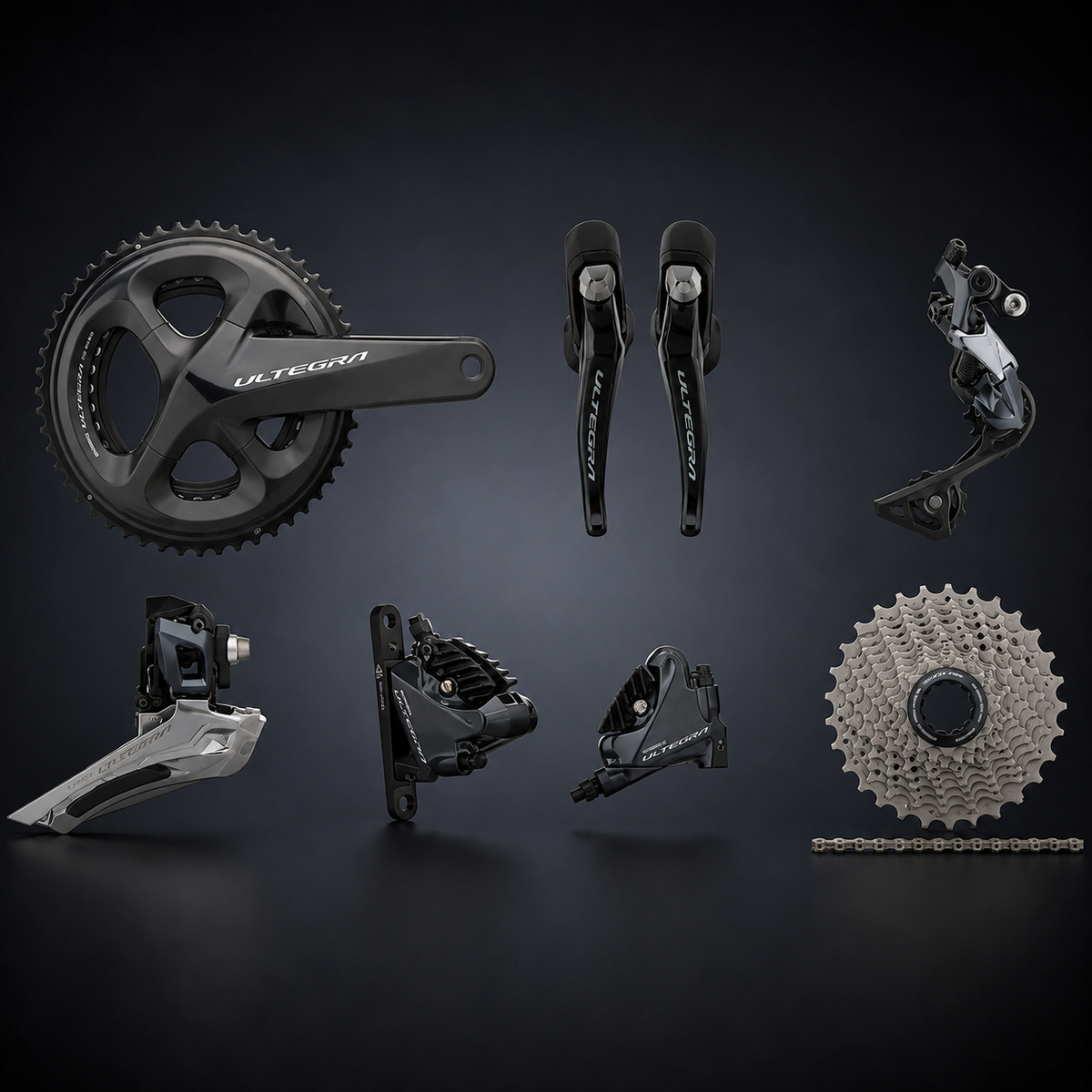 SHIMANO ULTEGRA R8020 HYDRAULIC DISC BRAKE ROAD GROUPSET