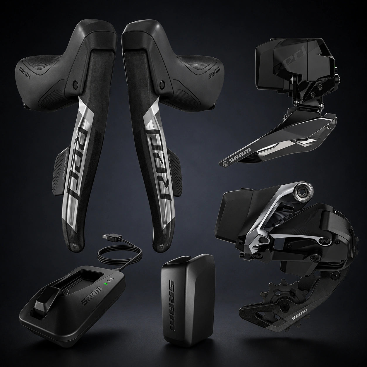 Sram Group Set Red ETAP AXS 2X12 Speed