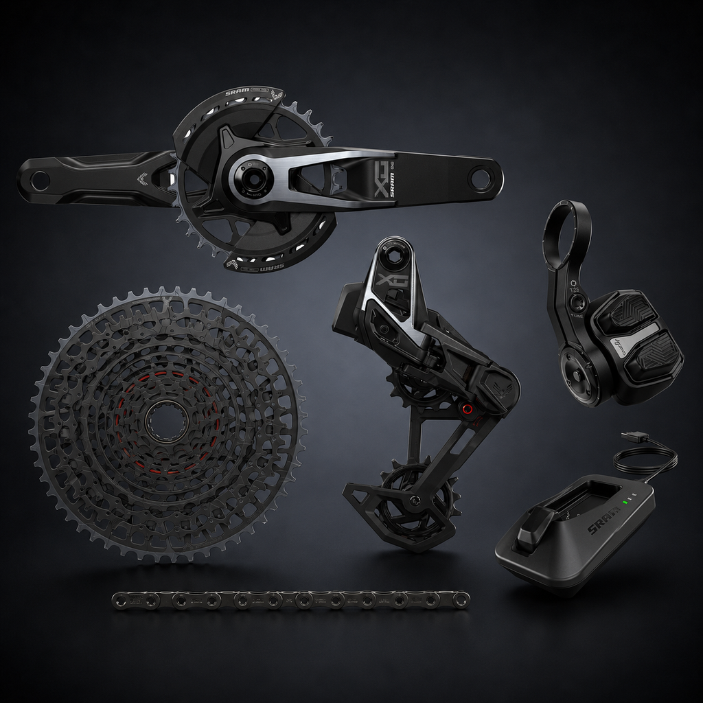 SRAM X0 T-TYPE EAGLE V2 AXS GROUPSET - 12-SPEED WIRELESS MTB TRANSMISSION, | BIKE-DRIVETRAIN-COMPONENTS